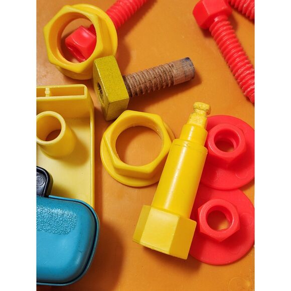 Vintage 1970s Fisher-Price Pretend Play Kits – Medical & Tool Sets - Picture 16 of 16